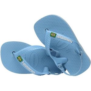 Havaianas Baby Brasil Logo II, uniseks sandalen, blauw, 21 EU, Blauw, 21 EU