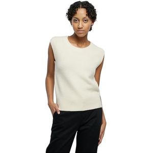 Urban Classics Dames Sweatshirt Ladies Knit Slipover Sand XL, zand, XL