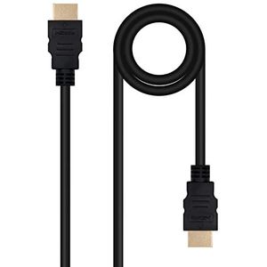 HDMI-kabel versie 2.0, ondersteunt 4K resolutie bij 60 Hz en een bandbreedte van 18 Gbps. Kleur: zwart, lengte 10 m, ideaal voor high-definition connectiviteit.