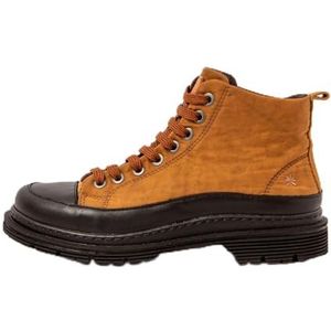 Artunisex - 1895 Birmingham - Enkellaarsjes - Bruin - Stof - Plat - Veters - Casual