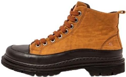 Artunisex - 1895 Birmingham - Enkellaarsjes - Bruin - Stof - Plat - Veters - Casual