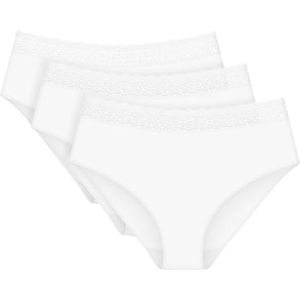 Triumph - Feel of Modal - Midislip - Wit - Set van 3