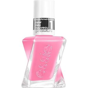 essie Langhoudende nagellak met glanzende afwerking, manicure zonder uv-licht, Gel Couture, kleur: nr. 150 haute to trot, pink, 1 x 13,5 ml