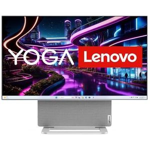 Lenovo Yoga All in One 7 - Grijs - 27 inch - QHD Display - AMD Ryzen 7 8845HS - 32GB RAM - 1TB SSD - Win11 Pro