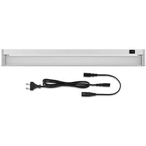 REV 2402511240 Terra, LED onderbouwlamp uitbreidbaar, 58cm, 25.000h, 12W, 900lu, zilver