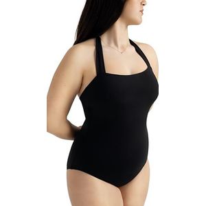 Capezio Dames Halter turnpakje, Zwart, M