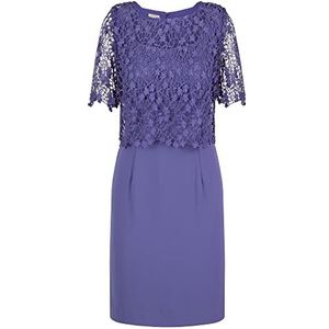 ApartFashion Dames 2-in-1 kanten jurk, koningsblauw, normaal, koningsblauw, 40