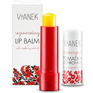 VIANEK regenererende lippenbalsem voor vrouwen en mannen. Natuurlijke cosmetica maat 4,6g.