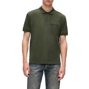 Karl Lagerfeld - Regular Pique Polo - Groente - Heren - Regular Fit
