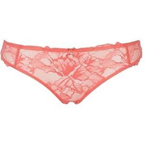 EMPORIO ARMANI Dames slips, NEON roze bloemen, M, Neon Roze Bloemen, M