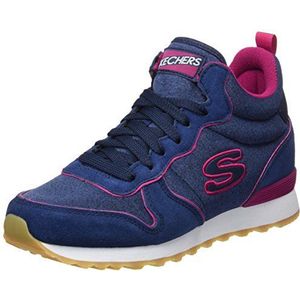 Skechers Heren Originals Og 85 Heather'd Heights-125 Schoenen, Blauw Nvpk, 39 EU