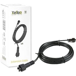 Xelloo® verlengkabel 5 meter - geschikt voor alle Xelloo 12V buitenverlichtingsets - verleng