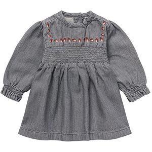 Noppies Baby Babymeisjesjurk Loa kinderjurk, grijs denim-P328, 62