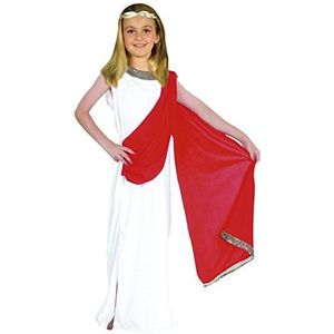 Fiori Paolo Kaiserator Romeinse kostuum kinderen Romeinse polen M (5-7 Anni) wit