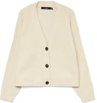 Vero Moda - VMARIES LS V-NECK CARDIGAN BF - Vest - Birch