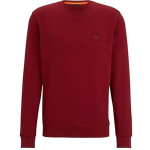 BOSS Westart Sweatshirt voor heren, Medium Red614, XS