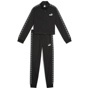 PUMA - ESS TAPE POLY SUIT - Trainingspak - Zwart - 2-delig