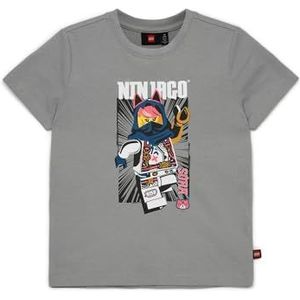 LEGO T-shirt voor jongens, lichtgrijs, 92 cm