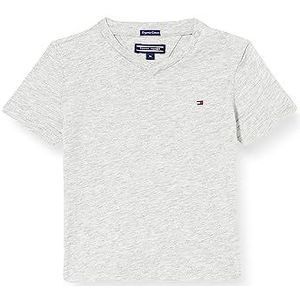 Tommy Hilfiger Jongens Boys Basic Vn Knit S/S Kb0kb04142, grijs (grey heather), 5 Jaar