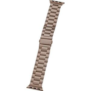 PETER JÄCKEL Horlogebandje voor Apple Watch 40 mm (Series 4/5)/38 mm (Series 1/2/3) roestvrij roségoud
