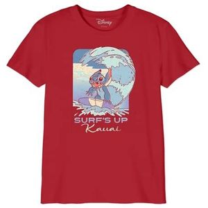 Disney Surf's Up Kauai BODLILOTS015 T-shirt voor jongens, rood, maat 06 jaar, Rood, 6 Jaren