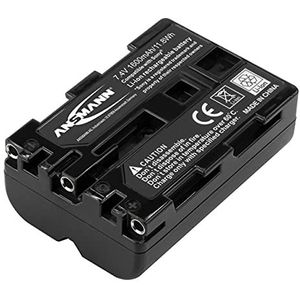 ANSMANN Li-Ion batterij A-Son NP FM 500 H 7 4V / type 1600mAh / krachtige accu voor fotodigitale camera's - de perfecte reserveaccu voor Sony Digicam en nog veel meer.