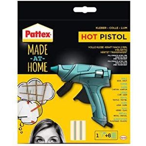 Pattex 1954467 Lijmpistool met 6 vullingen Monteverde lijmstiften 20 g