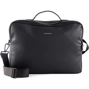 Calvin Klein Mannen Must Pique 2G Conv Laptop Tas Computer, Ck Zwart, One Size, zwart., Eén maat