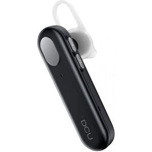 DCU TECNOLOGIC Mono Bluetooth-hoofdtelefoon 5.3, licht, draadloos, oproepen beantwoorden en aannemen, dual-point connectiviteit