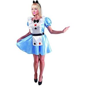 Alice Wonderland costume disguise fancy dress woman girl adult (One size 40-42)