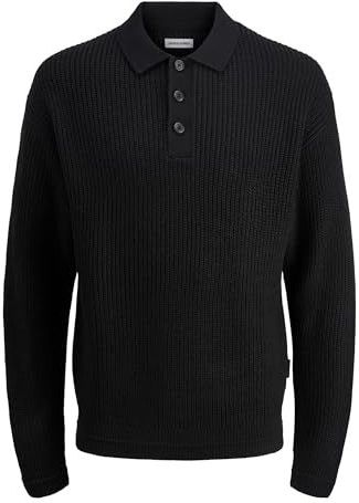 Jack & Jones - KAITO - Trui - Zwart - Lange Mouw