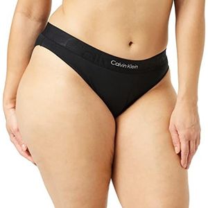 calvin klein Dames Bikini Stijl Ondergoed, Zwart, L