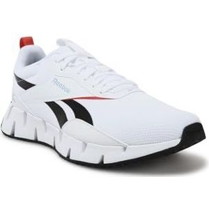 Reebok Zig DYNAMICA STR Sneakers, uniseks, FTWWHT/DYNRED/PALBLU, 45 EU, ftwwht dynred palblu, 45 EU