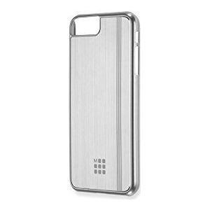 Moleskine - Aluminium beschermhoes voor iPhone 6+/6s+/7+/8+ - Aluminium telefoonhoes voor iPhone Plus Edition - met XS Volant Journal voor notities - Kleur zilver