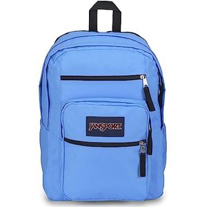 JanSport BIG STUDENT Grote rugzak, 15 inch laptopvak, Blue Neon (Blauw)