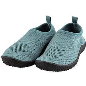 Sterntaler Badschoenen, eenkleurig, sneldrogend, uniseks zwemschoenen met ergonomische zool, comfortabele strandslippers, jade-groen, 20 EU