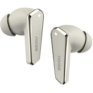 Noise Buds N1 in Ear True Wireless Earbuds met Chrome Finish, 40H speeltijd, Quad Mic met Enc, Ultra Low Latency (tot 40 Ms), Instacharge (10 min = 120 min), BT V5.3 (Calm Beige)