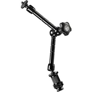 Walimex Pro Swivel Arm Magic 28 DSLR-scharnierarm (arm voor videostatieven, DSLR Rigs, dollys en opnametafels), zwart