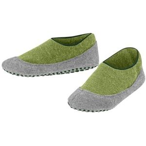 FALKE Uniseks-kind Stopper sokken Cosy Slipper K Hp wol Noppen op de zool 1 paar, Groen Bamboo 7650, 23/24 EU