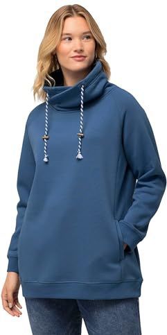 Ulla Popken Sweatshirt  donkerblauw