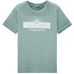s.Oliver, Jongens-T-shirt met korte mouwen, korte mouwen, Blauw Groen, 152 cm (Fabrikant maten: 12)