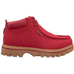 Lugz Mannen Fringe Fashion Boot, Mars Rood/Gom, 42.5 EU