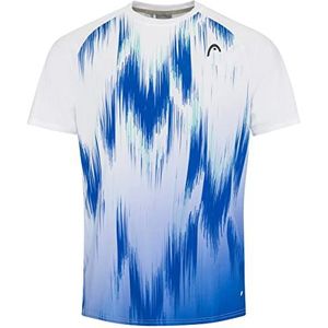 HEAD Topspin T-shirt, Heren, Wit/Print Vision, Extra Large