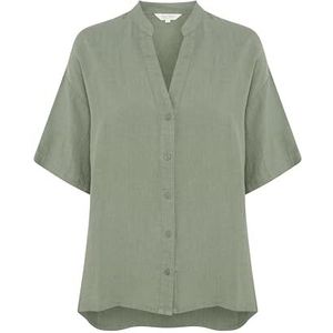 Part Two GhitaPW Damesshirt met normale pasvorm, Agave Green, 40