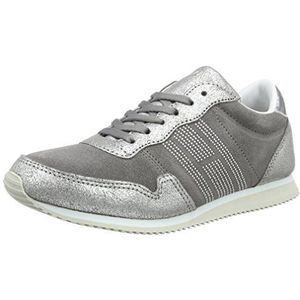 Tommy Hilfiger P1285hoenix 1b Sneakers voor dames, Grijs Steel Grey 039, 39 EU
