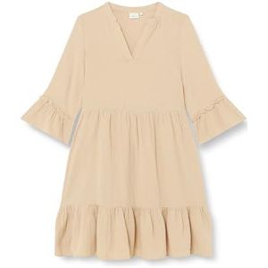 ONLY Carmakoma Carthyra Life Peplon Dress WVN blousejurk voor dames, Oxford tang., 46 Grote maten