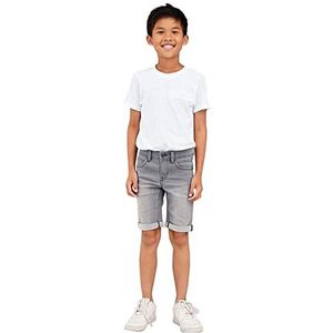 NAME IT Jongens Jeans Shorts, Medium Grey Denim, 158 cm