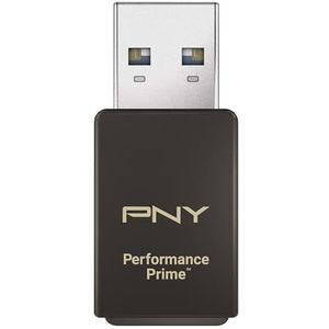 PNY - Performance Prime - USB 3.2 Gen 1 microSD Flash Memory Card Reader - Type-A - 200 MB/s Lezen - 150 MB/s Schrijven