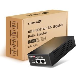 Edimax GP-201IT - IEEE 802.3at 2.5 Gigabit 30W PoE+ Injector