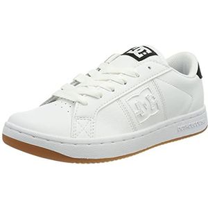 DC Shoes Striker-Leather Shoes Sneakers voor heren, wit, 46 EU